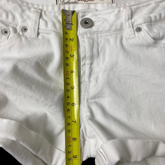 BRODY PANTS White Denim Shorts Size 27 - Picture 7 of 11
